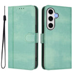 Custodia per telefono in pelle stile retrò con fibbia a giunzione lineare, For Samsung Galaxy S23 FE 5G, For Samsung Galaxy S23 Ultra 5G, For Samsung Galaxy S23+ 5G