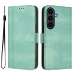 Custodia per telefono in pelle stile retrò con fibbia a giunzione lineare, For Galaxy S26 FE 5G, For Samsung Galaxy S26+ 5G, For Samsung Galaxy S26 Ultra 5G