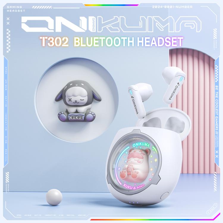 Auricolari wireless ONIKUMA T302 Bluetooth 5.4 RGB