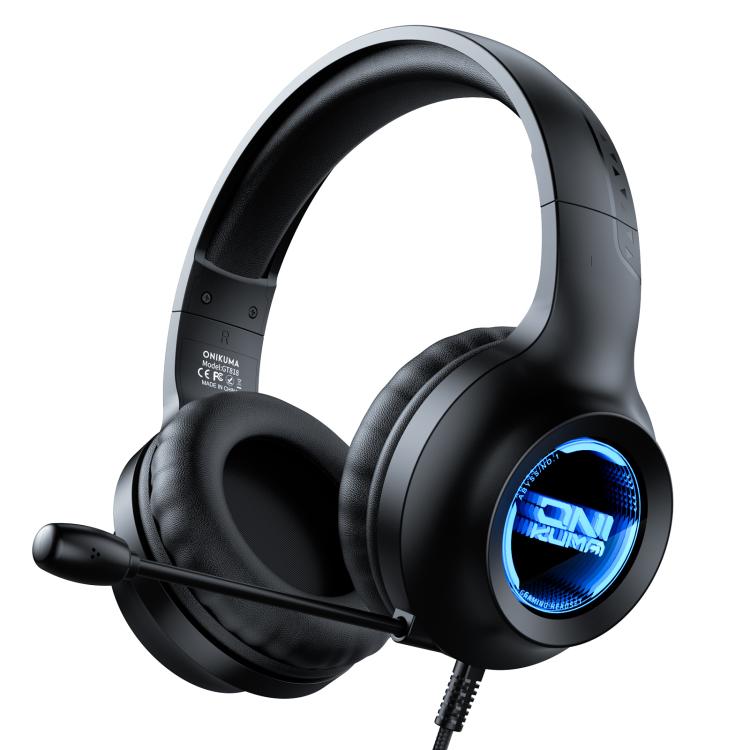 ONIKUMA X36 Abyss Lamp Effect 40mm Custom Drive Unit Game Headphones