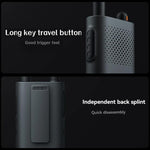 Walkie Talkie Xiaomi originale 1-5 km con batteria 2000 mAh