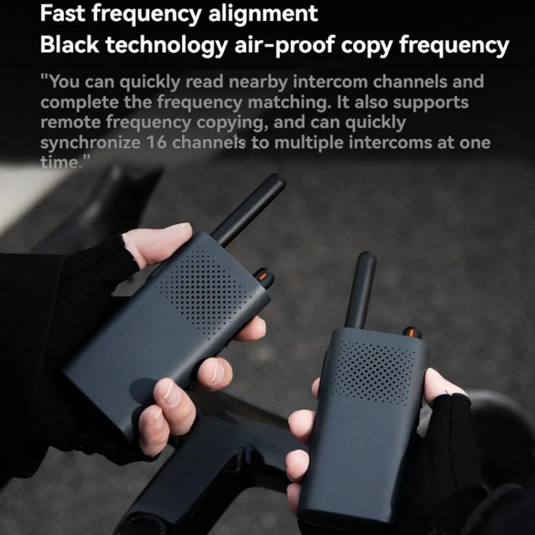 Walkie Talkie Xiaomi originale 1-5 km con batteria 2000 mAh