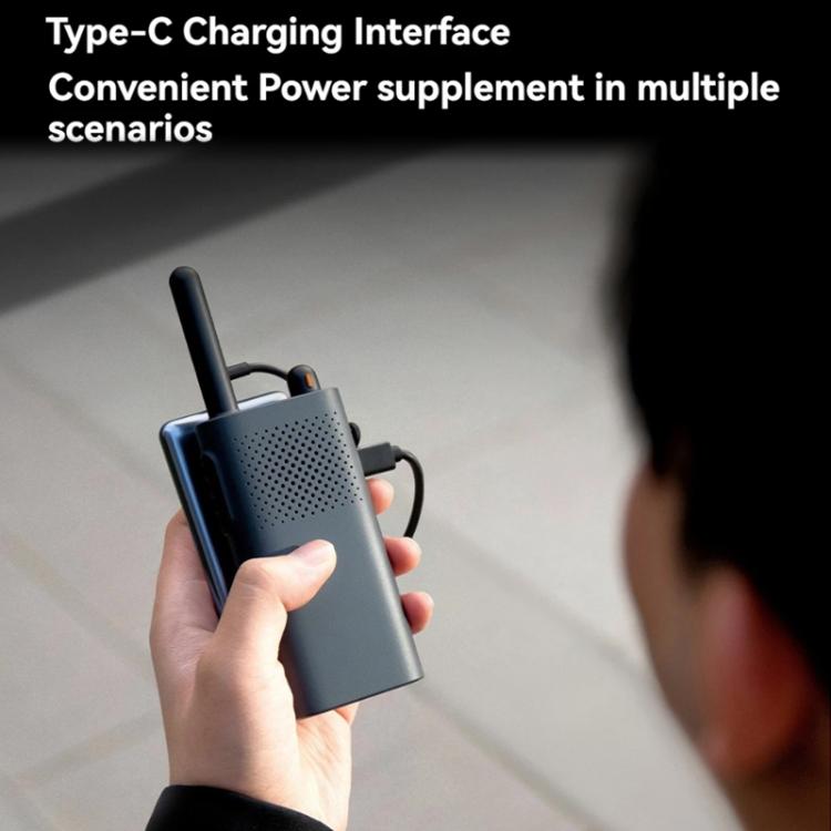 Walkie Talkie Xiaomi originale 1-5 km con batteria 2000 mAh