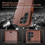Custodia per telefono a libro in pelle con texture effetto montone AZNS, For Samsung Galaxy S25 Ultra 5G, For Samsung Galaxy S24 FE 5G, For Samsung Galaxy S24 Ultra 5G, For Samsung Galaxy S24+ 5G, For Samsung Galaxy S24 5G, For Samsung Galaxy S23 FE 5G...