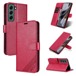 Custodia per telefono a libro in pelle con texture effetto montone AZNS, For Samsung Galaxy S23 5G, For Samsung Galaxy S22 Ultra 5G, For Samsung Galaxy S22+ 5G, For Samsung Galaxy S22 5G, For Samsung Galaxy S21 FE 5G