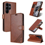 Custodia per telefono a libro in pelle con texture effetto montone AZNS, For Galaxy S26 FE 5G, For Samsung Galaxy S26+ 5G, For Samsung Galaxy S26 Ultra 5G, For Samsung Galaxy S26 5G, For Samsung Galaxy S25 FE 5G, For Samsung Galaxy S25 Edge 5G         ...