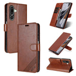 Custodia per telefono a libro in pelle con texture effetto montone AZNS, For Galaxy A08/A07 5G&4G, For Samsung Galaxy A57 5G, For Samsung Galaxy A37 5G, For Galaxy A27 5G, For Samsung Galaxy A17 5G, For Samsung Galaxy A06 4G / 5G                       ...