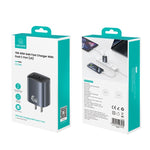 Caricabatterie rapido USAMS 45W Dual USB-C GaN