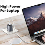 Caricabatterie rapido USAMS 45W Dual USB-C GaN