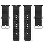 Cinturino per orologio in silicone xDfind Ocean, For Apple Watch 46mm / 49mm / 45mm / 44mm, For Apple Watch 42mm / 41mm / 40mm / 38mm