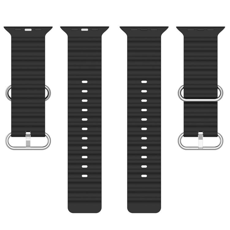 Cinturino per orologio in silicone xDfind Ocean, For Apple Watch 46mm / 49mm / 45mm / 44mm, For Apple Watch 42mm / 41mm / 40mm / 38mm