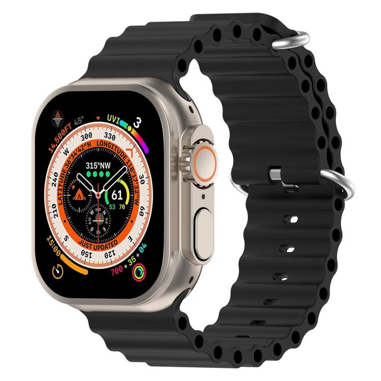 Cinturino per orologio in silicone xDfind Ocean, For Apple Watch 46mm / 49mm / 45mm / 44mm, For Apple Watch 42mm / 41mm / 40mm / 38mm
