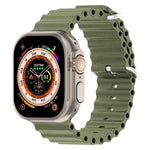 Cinturino per orologio in silicone xDfind Ocean, For Apple Watch 46mm / 49mm / 45mm / 44mm, For Apple Watch 42mm / 41mm / 40mm / 38mm