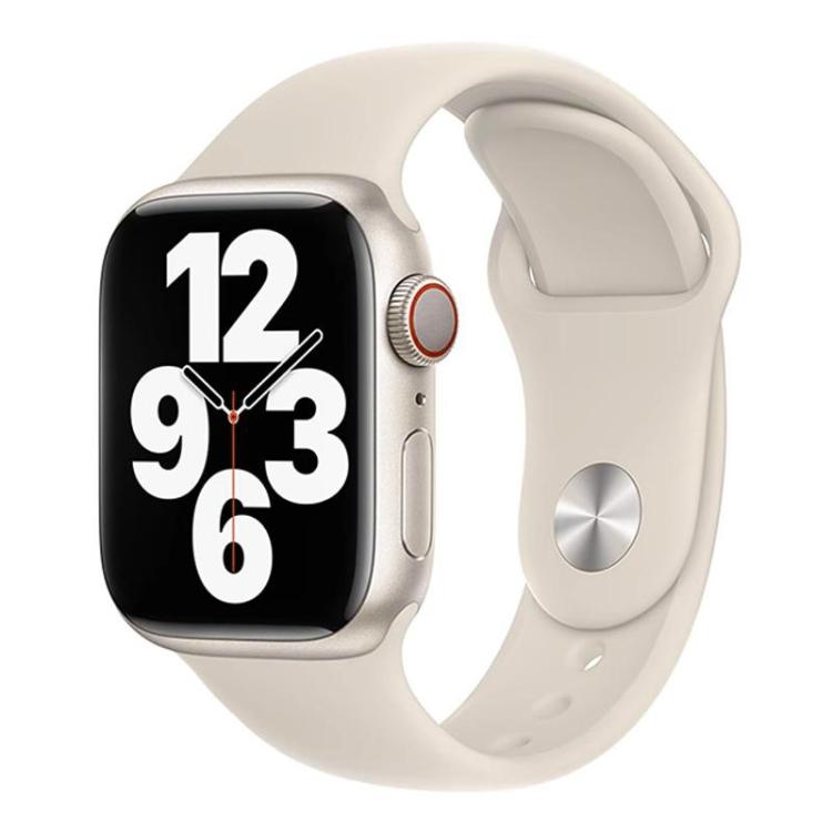 Cinturino per orologio sportivo in silicone tinta unita xDfind, For Apple Watch 46mm / 49mm / 45mm / 44mm, For Apple Watch 42mm / 41mm / 40mm / 38mm