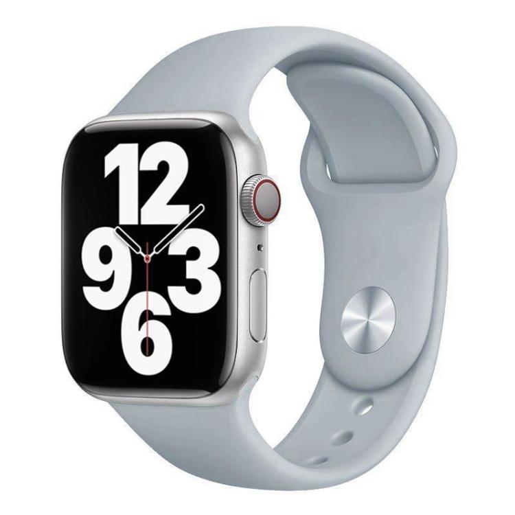 Cinturino per orologio sportivo in silicone tinta unita xDfind, For Apple Watch 46mm / 49mm / 45mm / 44mm, For Apple Watch 42mm / 41mm / 40mm / 38mm