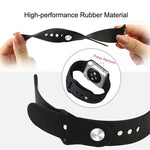 Cinturino per orologio sportivo in silicone tinta unita xDfind, For Apple Watch 46mm / 49mm / 45mm / 44mm, For Apple Watch 42mm / 41mm / 40mm / 38mm