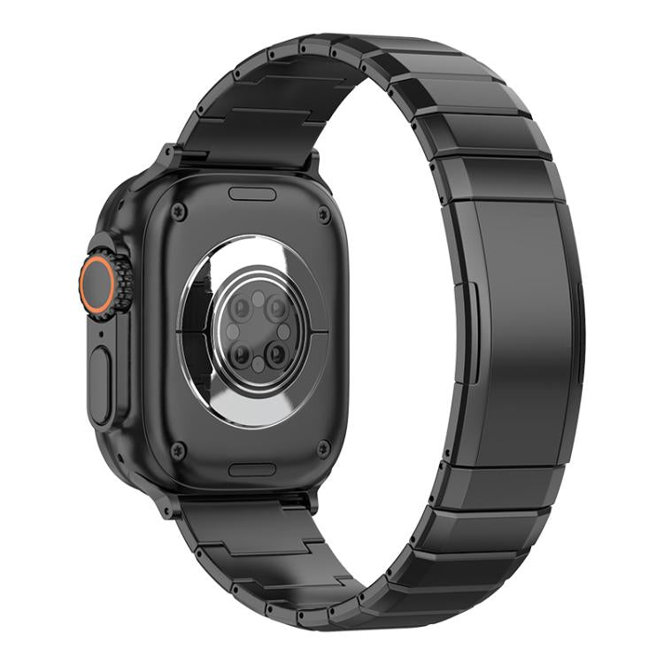 Cinturino per orologio con fibbia in titanio puro a una sola perlina, For Apple Watch 46mm / 49mm / 45mm / 44mm, For Apple Watch 42mm / 41mm / 40mm / 38mm