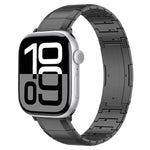 Cinturino per orologio con fibbia in titanio puro a una sola perlina, For Apple Watch 46mm / 49mm / 45mm / 44mm, For Apple Watch 42mm / 41mm / 40mm / 38mm