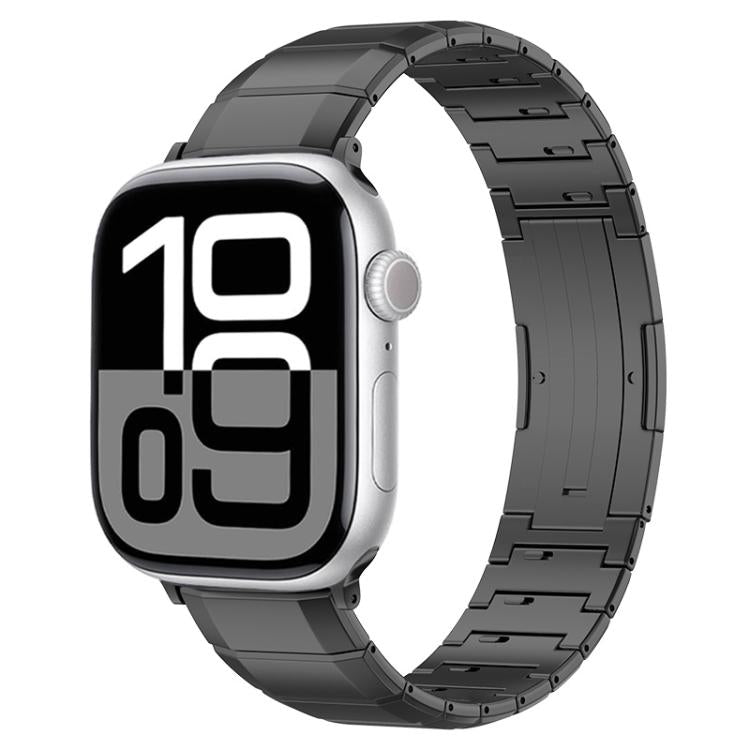 Cinturino per orologio con fibbia in titanio puro a una sola perlina, For Apple Watch 46mm / 49mm / 45mm / 44mm, For Apple Watch 42mm / 41mm / 40mm / 38mm