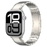 Cinturino per orologio con fibbia in titanio puro a una sola perlina, For Apple Watch 46mm / 49mm / 45mm / 44mm, For Apple Watch 42mm / 41mm / 40mm / 38mm