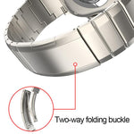 Cinturino per orologio con fibbia in titanio puro a una sola perlina, For Apple Watch 46mm / 49mm / 45mm / 44mm, For Apple Watch 42mm / 41mm / 40mm / 38mm