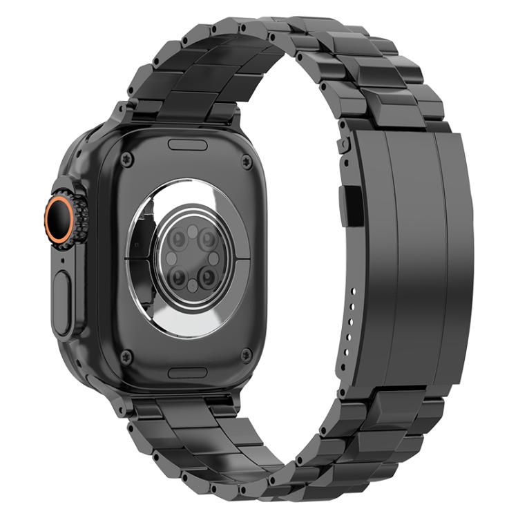 Cinturino per orologio in titanio staccabile con fibbia a tartaruga a forma di T., For Apple Watch 46mm / 49mm / 45mm / 44mm, For Apple Watch 42mm / 41mm / 40mm / 38mm