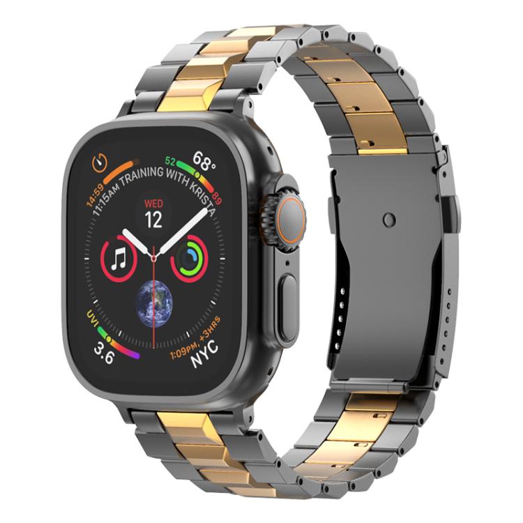 Cinturino per orologio in titanio staccabile con fibbia a tartaruga a forma di T., For Apple Watch 46mm / 49mm / 45mm / 44mm, For Apple Watch 42mm / 41mm / 40mm / 38mm