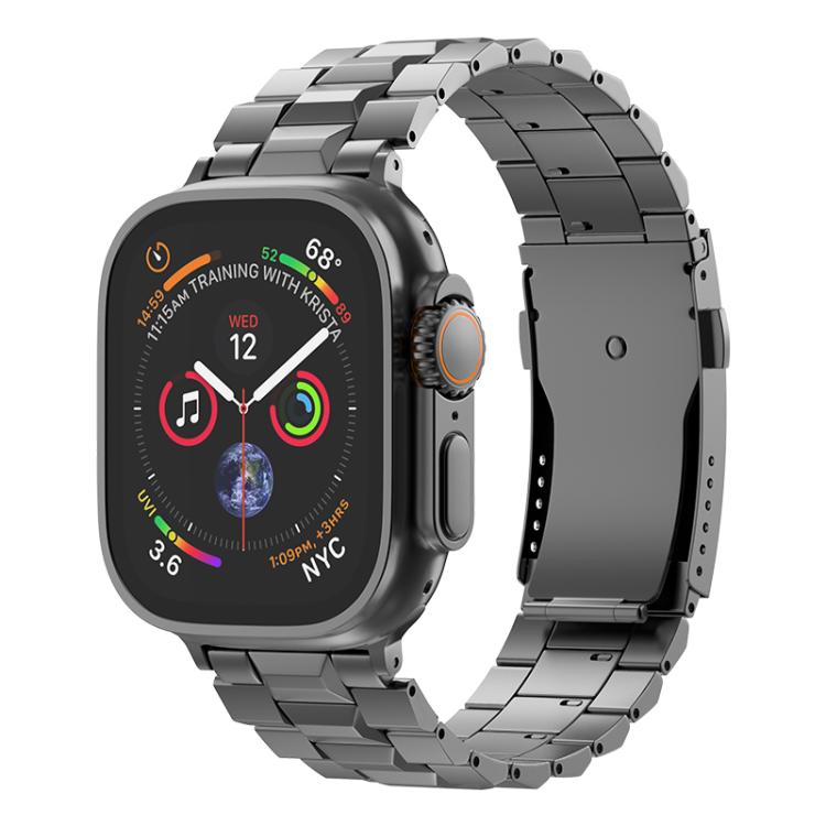 Cinturino per orologio in titanio staccabile con fibbia a tartaruga a forma di T., For Apple Watch 46mm / 49mm / 45mm / 44mm, For Apple Watch 42mm / 41mm / 40mm / 38mm