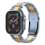 Cinturino per orologio in titanio staccabile con fibbia a tartaruga a forma di T., For Apple Watch 46mm / 49mm / 45mm / 44mm, For Apple Watch 42mm / 41mm / 40mm / 38mm