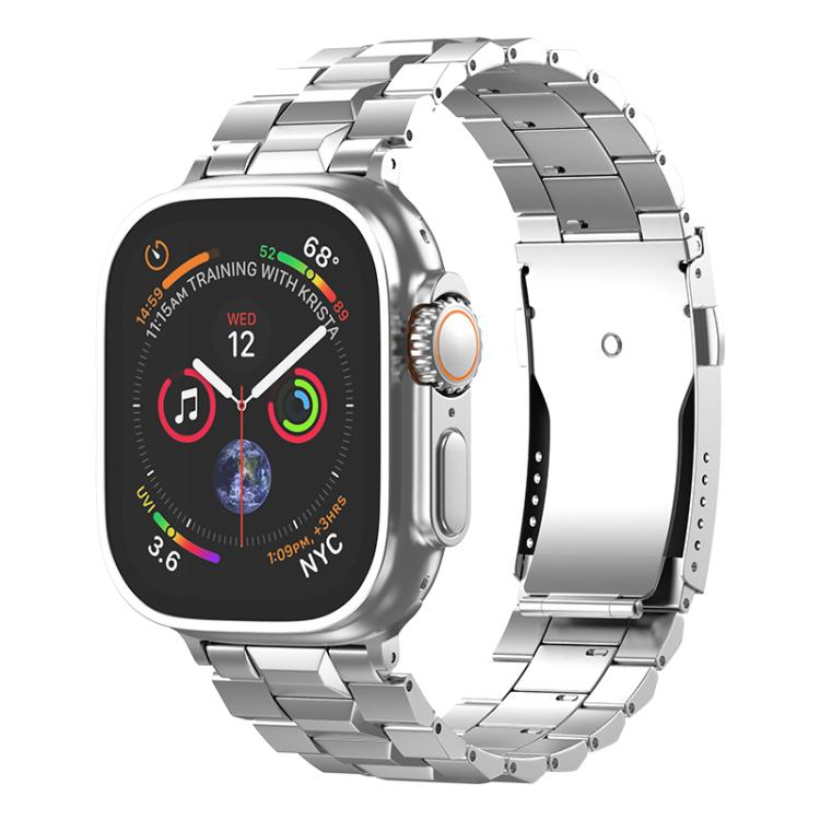 Cinturino per orologio in titanio staccabile con fibbia a tartaruga a forma di T., For Apple Watch 46mm / 49mm / 45mm / 44mm, For Apple Watch 42mm / 41mm / 40mm / 38mm