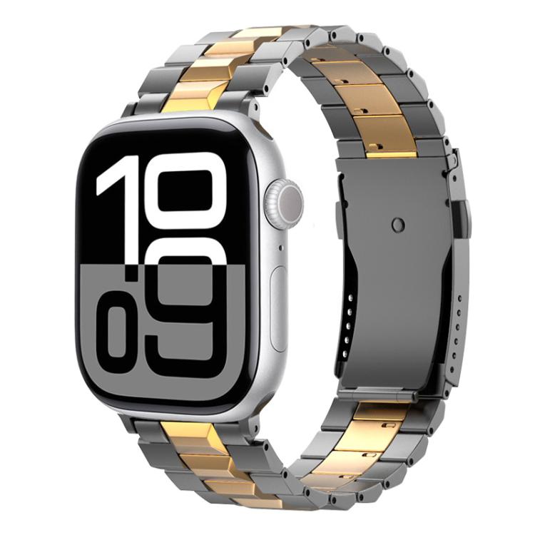 Cinturino per orologio in titanio staccabile con fibbia a tartaruga a forma di T., For Apple Watch 46mm / 49mm / 45mm / 44mm, For Apple Watch 42mm / 41mm / 40mm / 38mm