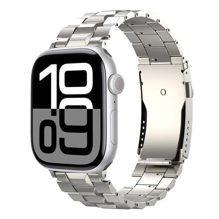 Cinturino per orologio in titanio staccabile con fibbia a tartaruga a forma di T., For Apple Watch 46mm / 49mm / 45mm / 44mm, For Apple Watch 42mm / 41mm / 40mm / 38mm