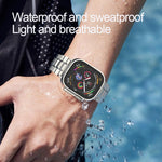 Cinturino per orologio in titanio staccabile con fibbia a tartaruga a forma di T., For Apple Watch 46mm / 49mm / 45mm / 44mm, For Apple Watch 42mm / 41mm / 40mm / 38mm