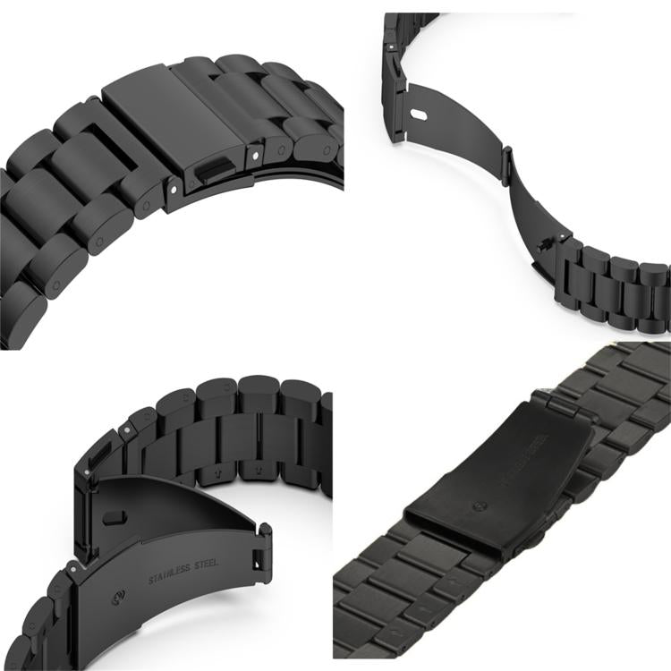 Cinturino per orologio xDfind con fibbia pieghevole a tre perline in acciaio inossidabile, For Apple Watch 46mm / 49mm / 45mm / 44mm, For Apple Watch 42mm / 41mm / 40mm / 38mm