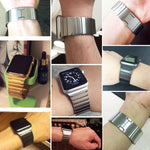 Cinturino per orologio xDfind One Bead in acciaio inossidabile, For Apple Watch 46mm / 49mm / 45mm / 44mm, For Apple Watch 42mm / 41mm / 40mm / 38mm