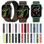 Cinturino per orologio xDfind in nylon con chiusura a strappo., For Apple Watch 46mm / 49mm / 45mm / 44mm, For Apple Watch 42mm / 41mm / 40mm / 38mm