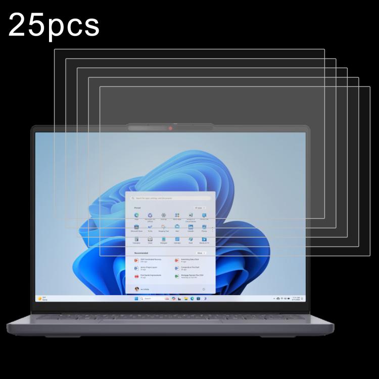 25pcs 9H 0.3mm Explosion-proof Tempered Glass Film, For Lenovo IdeaPad Slim 3 Gen10 14, For Lenovo IdeaPad Slim 5 Light 14, For Lenovo Chromebook 100e 11.6, For Lenovo IdeaPad Slim 5 Light 13.3, For Lenovo Chromebook Plus 14                            ...