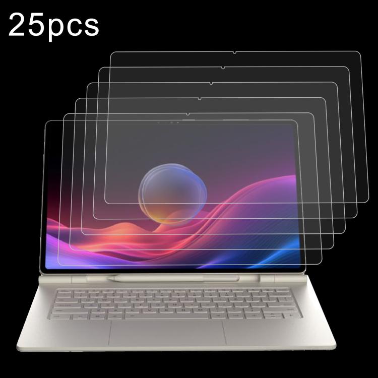 25pcs 9H 0.3mm Explosion-proof Tempered Glass Film, For Lenovo IdeaPad Slim 3 Gen10 14, For Lenovo IdeaPad Slim 5 Light 14, For Lenovo Chromebook 100e 11.6, For Lenovo IdeaPad Slim 5 Light 13.3, For Lenovo Chromebook Plus 14                            ...