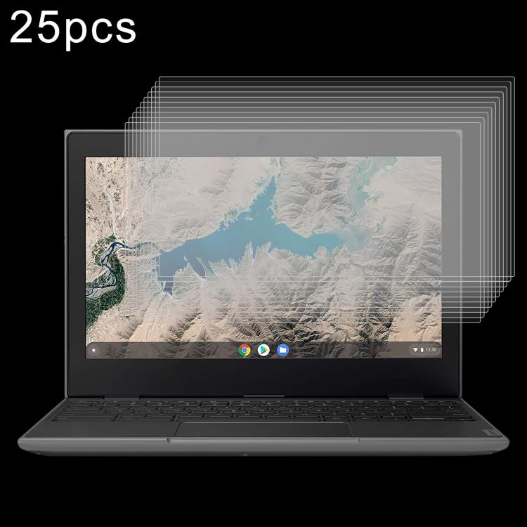 25pcs 9H 0.3mm Explosion-proof Tempered Glass Film, For Lenovo IdeaPad Slim 3 Gen10 14, For Lenovo IdeaPad Slim 5 Light 14, For Lenovo Chromebook 100e 11.6, For Lenovo IdeaPad Slim 5 Light 13.3, For Lenovo Chromebook Plus 14                            ...