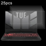 25pcs 9H 0.3mm Explosion-proof Tempered Glass Film, For ASUS Vivobook Go 14 / E1404FA 14, For ASUS Zenbook 14 OLED / UX3405MA 14, For ASUS TUF Gaming A15 FA507NVR 15.6, For ASUS Vivobook 15 M1502YA 15.6, For ASUS Vivobook Go 15 E1504FA 15.6