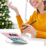 Custodia per telefono antiurto con supporto pieghevole per lente effetto pelle integrata, scomparto per penna e penna inclusa., For Galaxy Z Fold8 5G, For Galaxy Z Fold8 Ultra 5G, For Galaxy Z Fold7 5G, For Samsung Galaxy Z Fold6 5G