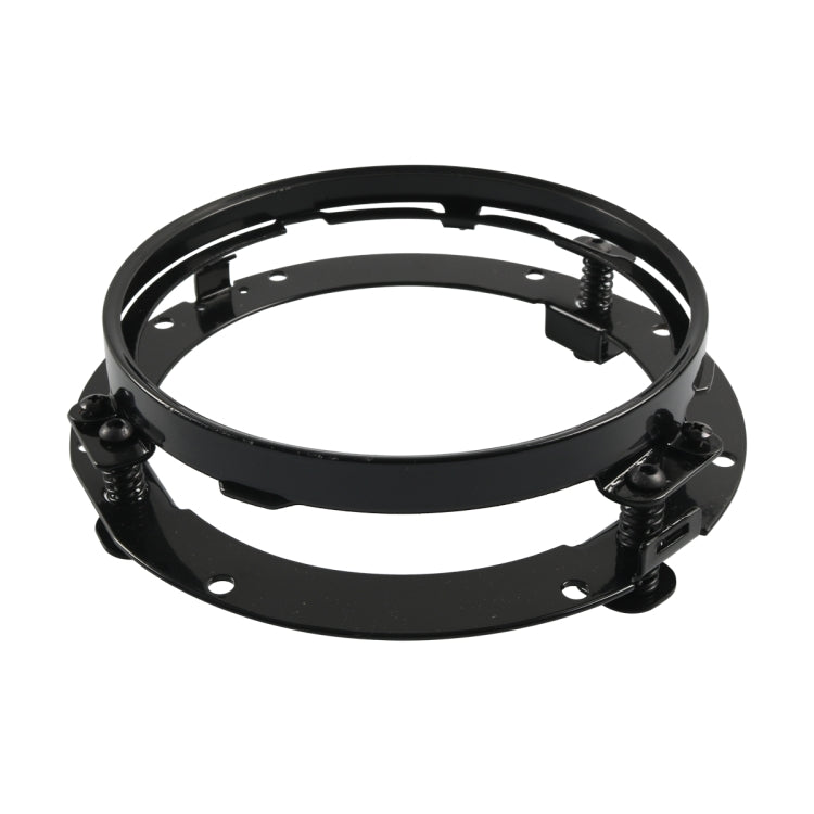 Staffa di montaggio per anello faro rotondo da 7 pollici per moto per Harley Davidson, 7 inch Round Headlight Ring, 7 inch Round Headlight Bracket