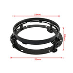 Staffa di montaggio per anello faro rotondo da 7 pollici per moto per Harley Davidson, 7 inch Round Headlight Ring, 7 inch Round Headlight Bracket