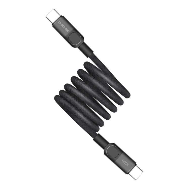 Momax Mag.Link Magnetic 60W USB-C / Type-C to USB-C / Type-C Data Cable, DC60 1m