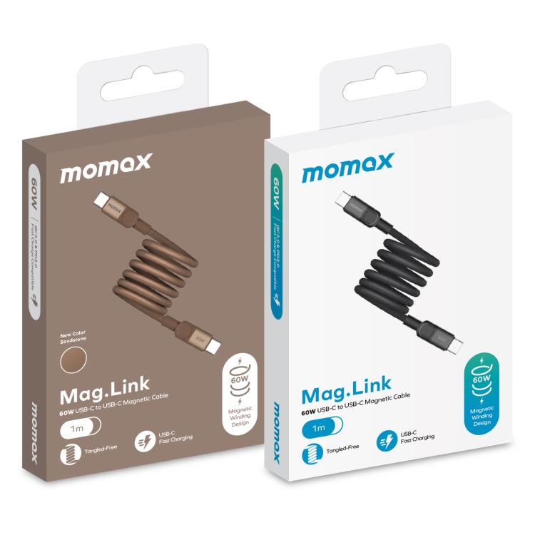 Cavo USB-C magnetico 60W 1m Momax Mag.Link