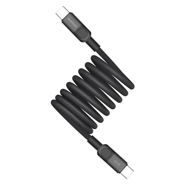 Momax Mag.Link Magnetic 60W USB-C / Type-C to USB-C / Type-C Data Cable, DC61 2m, DC61 60W 2m