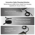 Cavo USB-C Mag.Link Magnetic 60W 2m Momax