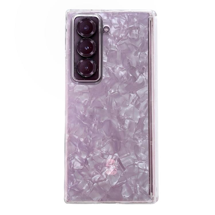 Custodia per telefono con texture a guscio perlato ad asse magnetico, For Galaxy Z Fold8 Ultra 5G, For Samsung Galaxy Z Fold7 5G, For Samsung Galaxy Z Fold Special, For Samsung Galaxy Z Fold6 5G