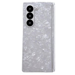 Custodia per telefono con texture a guscio perlato ad asse magnetico, For Samsung Galaxy Z Fold5 5G, For Samsung Galaxy Z Fold4 5G