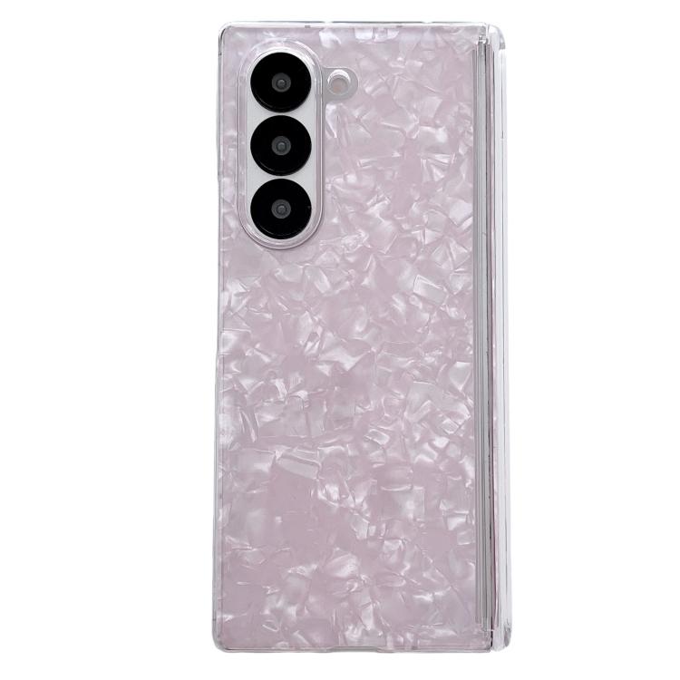 Custodia per telefono con texture a guscio perlato ad asse magnetico, For Galaxy Z Fold8 Ultra 5G, For Samsung Galaxy Z Fold7 5G, For Samsung Galaxy Z Fold Special, For Samsung Galaxy Z Fold6 5G